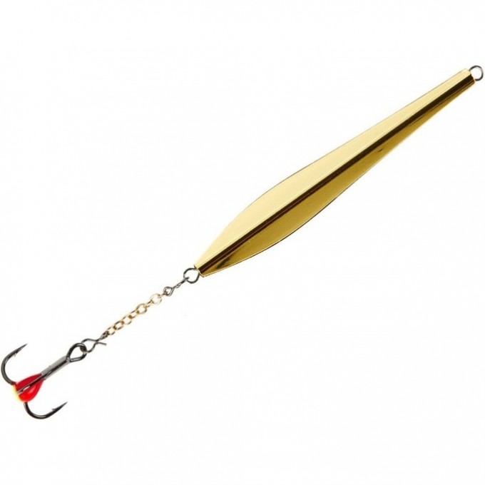 Блесна вертикальная зимняя LUCKY JOHN NAIL BLADE с цепочкой и тройником 55Mm G Блистер LJNB55-G