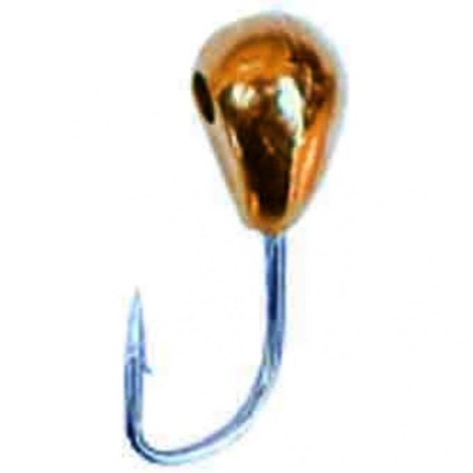 Мормышка вольфрамовая LUCKY JOHN КАПЛЯ с лыской, отверстием и кембриком 30мм, цвет c LJ07030-03