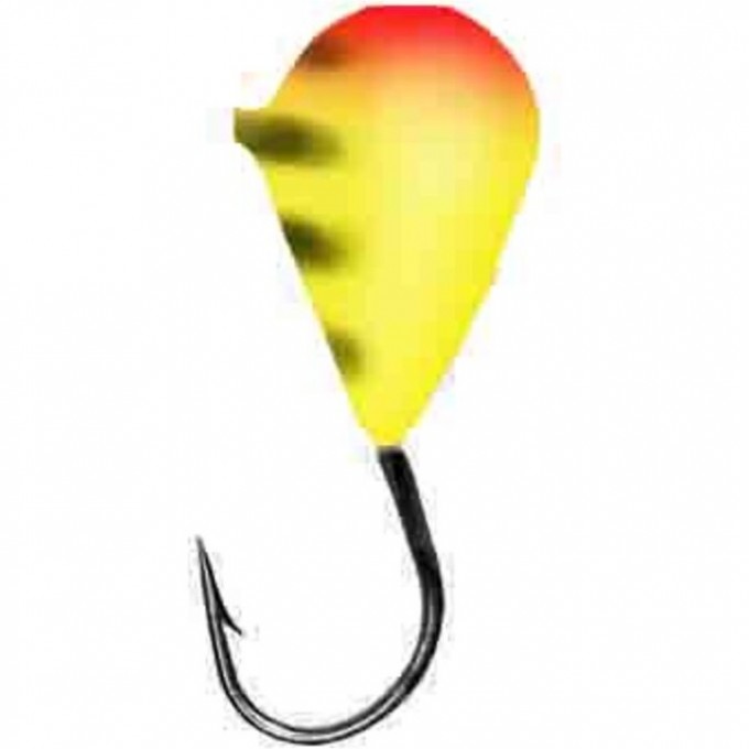 Мормышка вольфрамовая LUCKY JOHN SALMO КАПЛЯ с петелькой и полимерным порошковым покрытием 50мм, цвет 34 LJ09050-17