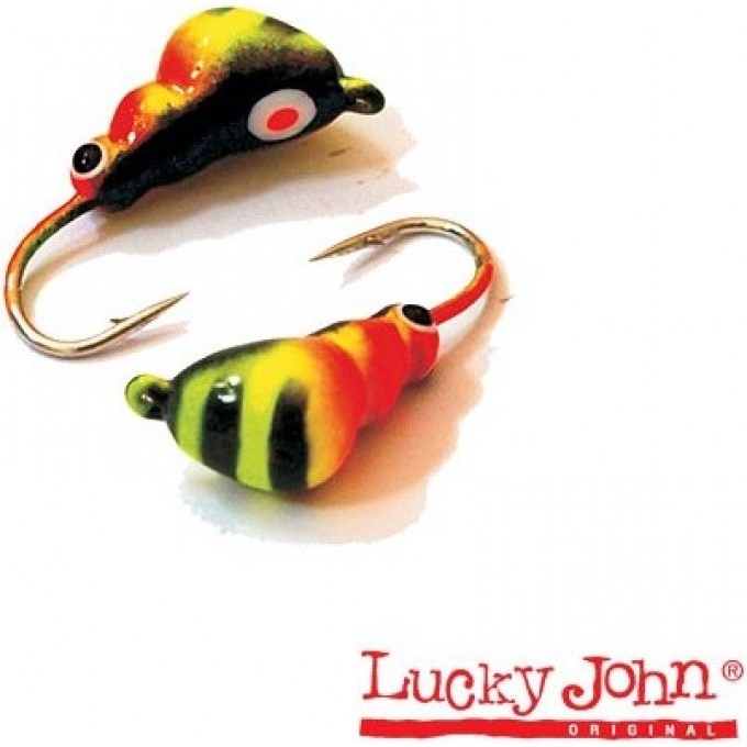 Мормышка вольфрамовая LUCKY JOHN МУРАВЕЙ крашеная с петелькой 40мм, цвет 53 LJ20040-53