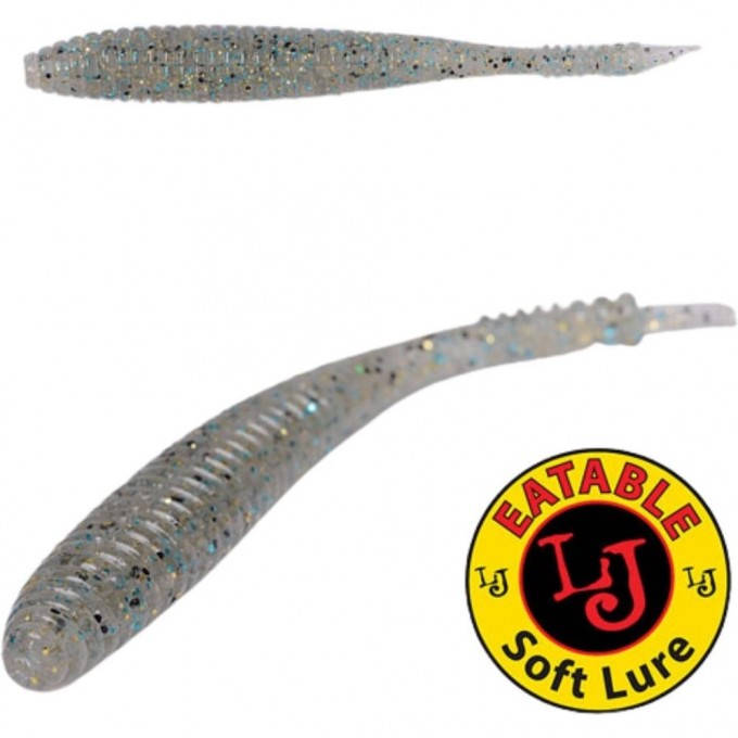 Черви съедобные LUCKY JOHN PRO SERIES S-SHAD 3.8in (96 мм), цвет s08, 5 шт. 140112-S08