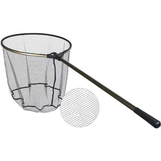 Подсачек складной LUCKY JOHN телескопический 200х70х55 см прорезиненный LJ-7356-200