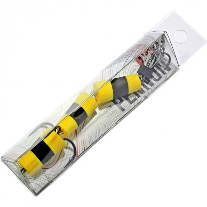 Приманка джиговая LUCKY JOHN PENNON 11 см, цвет желтый/черный/желтый в блистере FB3000735