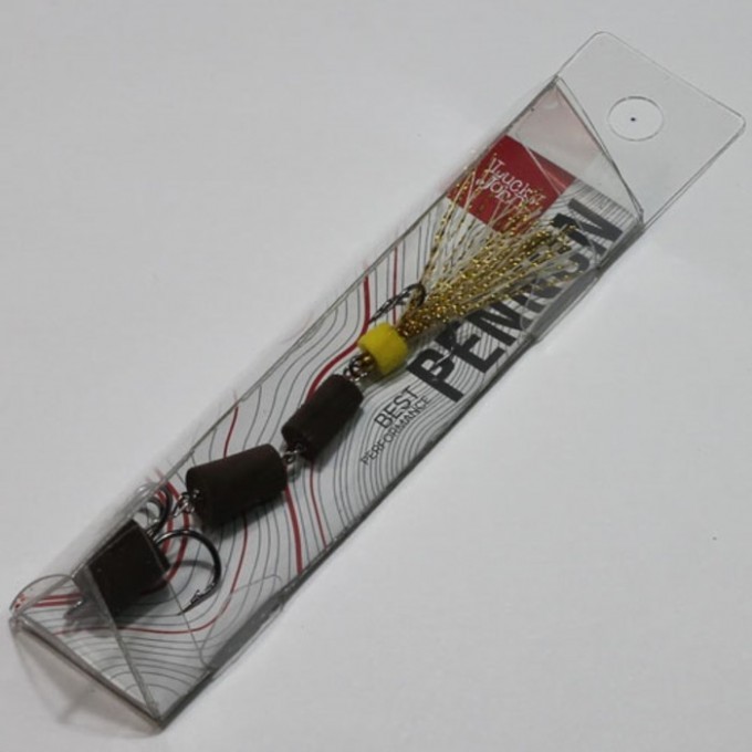 Приманка джиговая LUCKY JOHN PENNON 25, цвет коричневый в блистере FB3003546