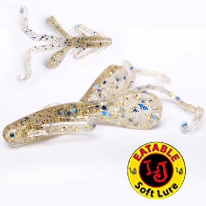 Твистеры съедобные LUCKY JOHN PRO SERIES HOGY HOG 1.2in (30 мм), цвет ca35, 12 шт. 140130-CA35