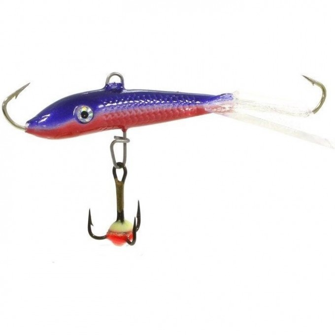 Балансир LUCKY JOHN FIN 5 + тройник 70Мм/28 Блистер 71513-28