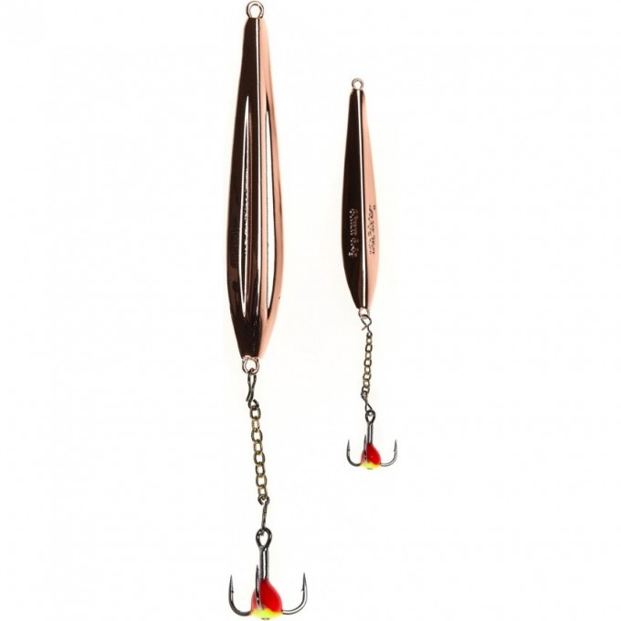 Блесна вертикальная зимняя LUCKY JOHN DIAMOND BLADE с цепью и крючком, 50 мм, цвет C LJFB50-C