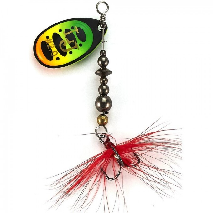 Блесна вращающаяся LUCKY JOHN BONNIE BLADE №2, 4,3 г, цвет 008 LJBB02-008