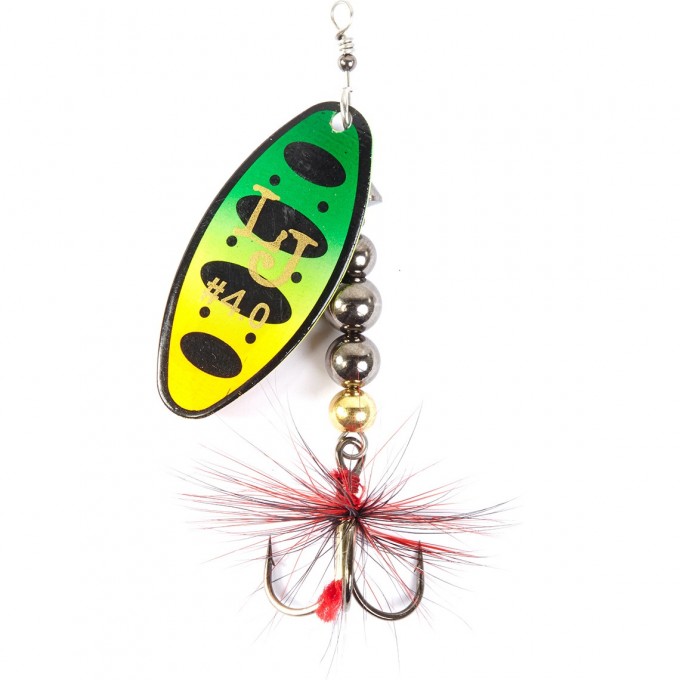 Блесна вращающаяся LUCKY JOHN SHELT BLADE №1, 5 г, цвет 008 LJSB01-008