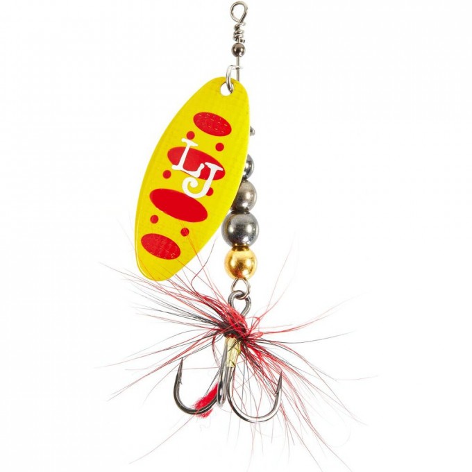 Блесна вращающаяся LUCKY JOHN SHELT BLADE №1, 5 г, цвет 010 LJSB01-010