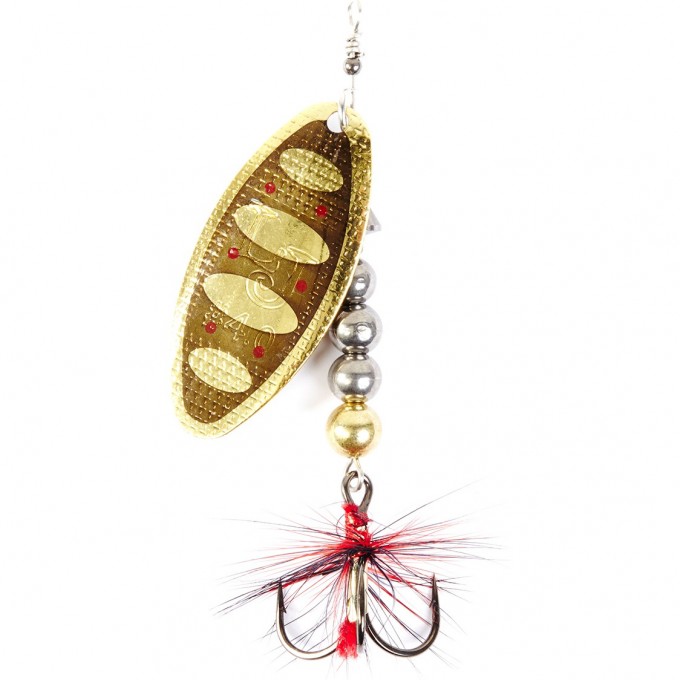 Блесна вращающаяся LUCKY JOHN SHELT BLADE №4, 15 г, цвет 001 LJSB04-001