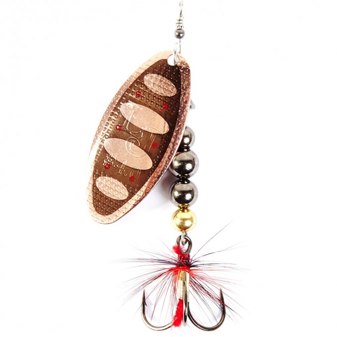 Блесна вращающаяся LUCKY JOHN SHELT BLADE TUNGSTEN BODY №3, 14 г, цвет 006 LJSBT03-006