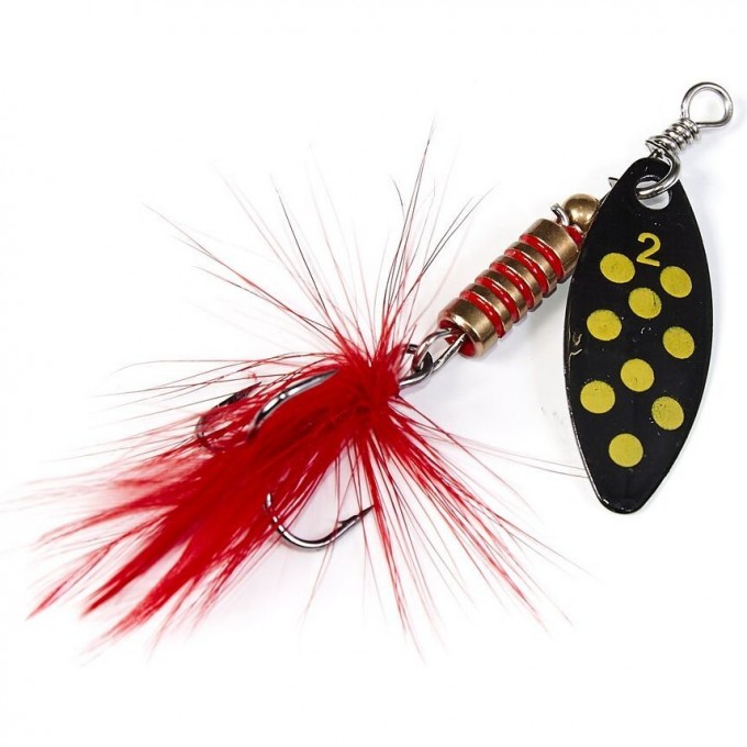 Блесна вращающаяся LUCKY JOHN SPIN-X LONG №2, 4 г, цвет Bf LJSL02-BF