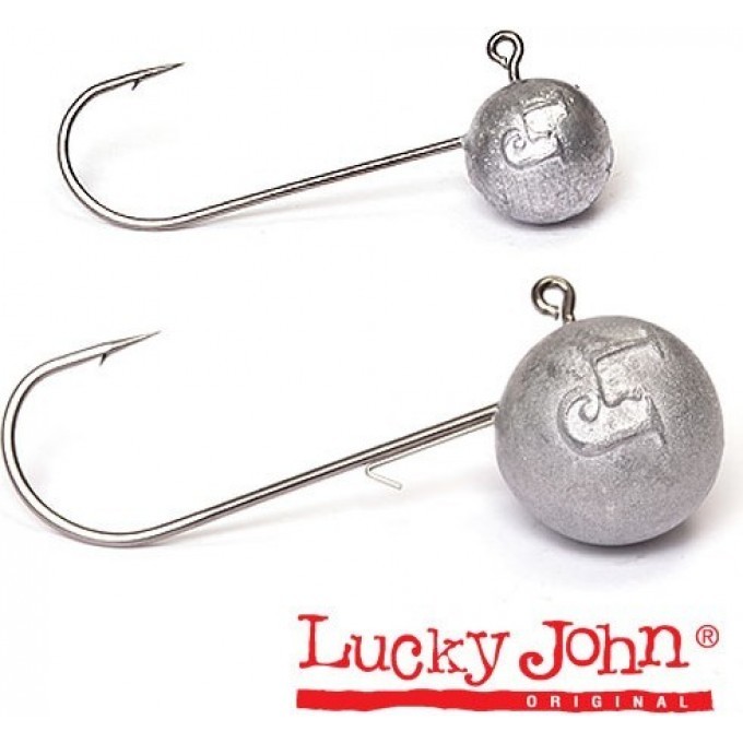 Джиг-головка LUCKY JOHN MICROJIG ROUND HEAD, 2г, крючок №1, набор 5шт. LJMJ01-0020