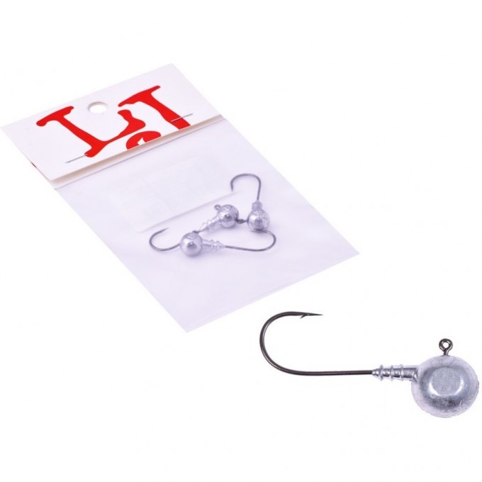 Джиг-головки LUCKY JOHN BALL 6г, крючок №1, уп. 3шт LJBLJ-006