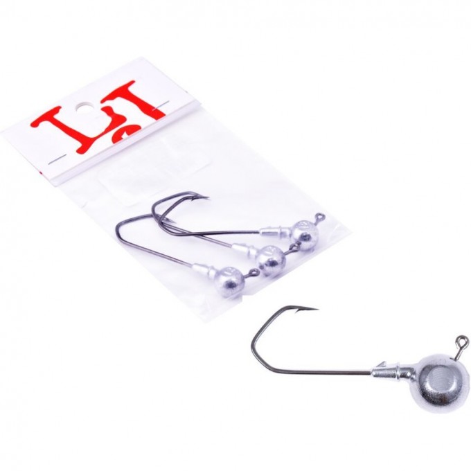 Джиг-головки LUCKY JOHN PRO SERIES BARBARIAN 12г, крючок 5/0, уп. 3шт LJBAJ50-012