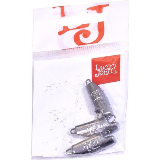 Груз-головки LUCKY JOHN JIG ROVER разборные 12г, 3шт LJR-012