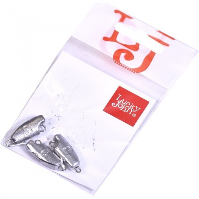 Груз-головки LUCKY JOHN JIG ROVER разборные 8г, 3шт LJR-008
