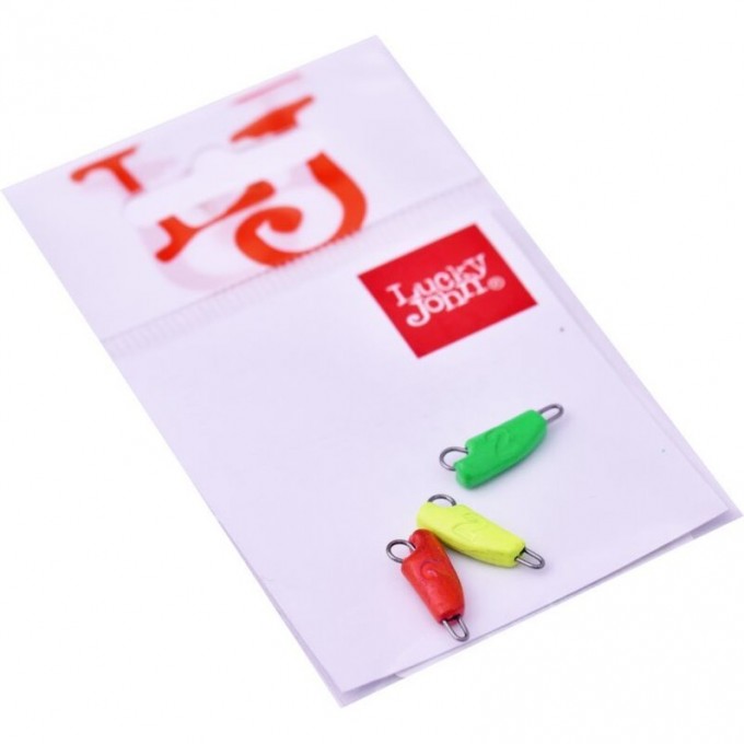 Груз-головки LUCKY JOHN ROVER разборные MIX1 14г 3шт LJRMIX1-014
