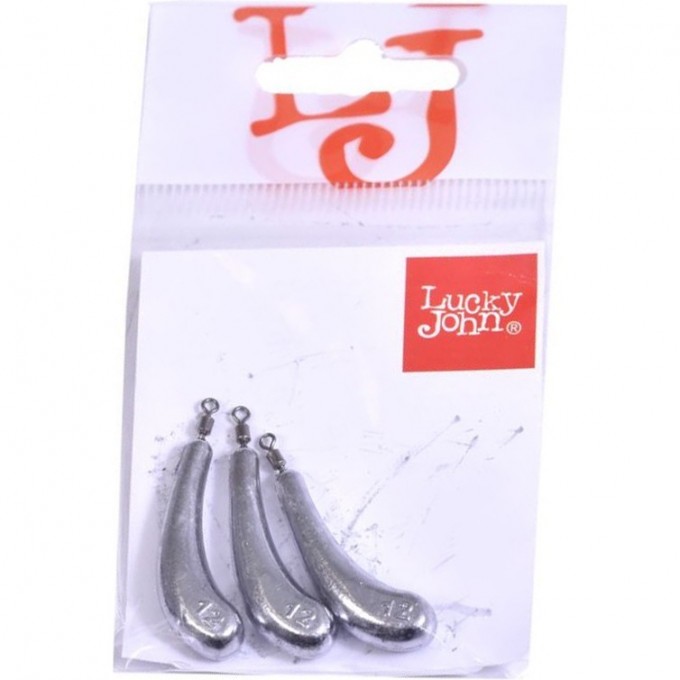 Груза LUCKY JOHN DROP SHOT BANANA 12г 3шт LJDB-012