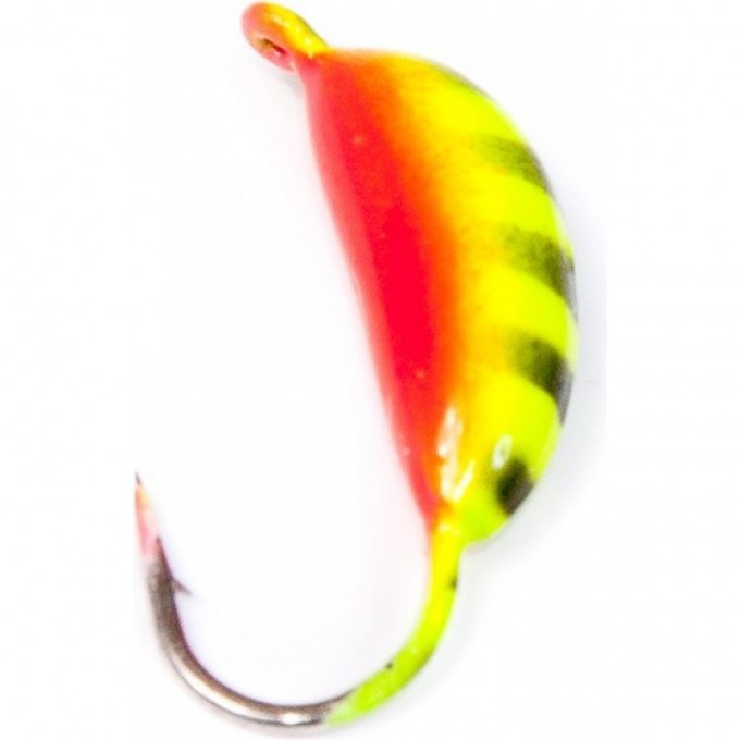 Мормышка вольфрамовая LUCKY JOHN БАНАН РИЖСКИЙ крашеная 40мм, цвет 22 LJ11040-22