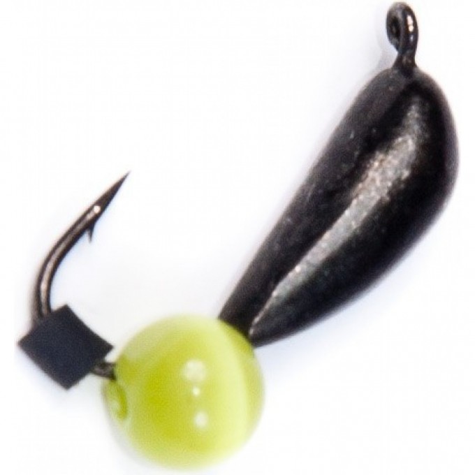 Мормышка вольфрамовая LUCKY JOHN БАНАН спортивный с петелькой 030/Y LJ36070-02