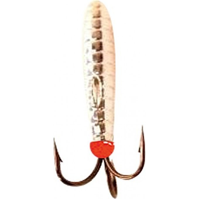 Мормышка вольфрамовая LUCKY JOHN ЧЕРТИК c отверстием 33мм, цвет S LJ30033-01