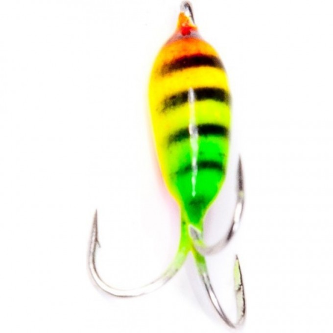 Мормышка вольфрамовая LUCKY JOHN ЧЕРТИК c отверстием 35мм, цвет 516 LJ30035-516