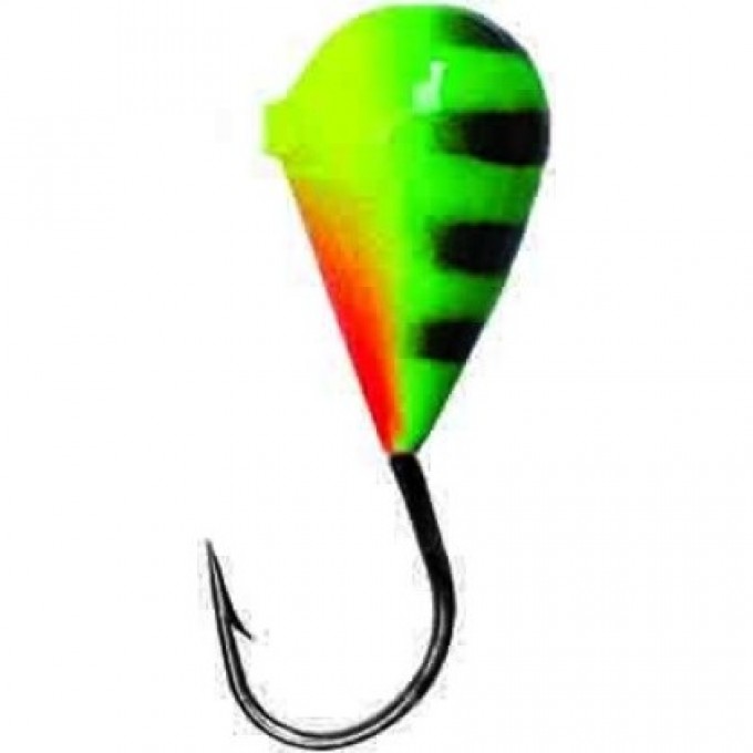 Мормышка вольфрамовая LUCKY JOHN SALMO КАПЛЯ с петелькой и полимерным порошковым покрытием 30мм, цвет 56 LJ09030-21