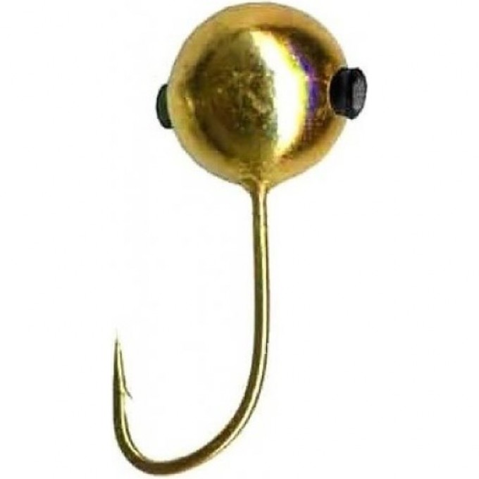 Мормышка вольфрамовая LUCKY JOHN SALMO ШАР с отверстием и кембриком 30мм, цвет g LJ03030-02