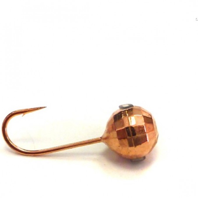 Мормышка вольфрамовая LUCKY JOHN ШАР граненый с отверстием и кембриком 30мм, цвет 20 LJ01030-03