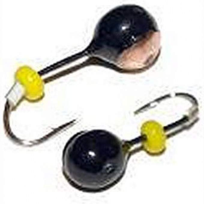 Мормышка вольфрамовая LUCKY JOHN ШАР с отверстием, коронкой и бисером 30мм, цвет n LJ03030-102