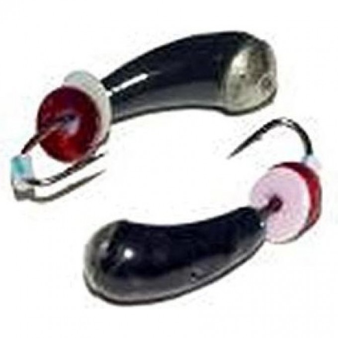 Мормышка вольфрамовая LUCKY JOHN УРАЛКА с отверстием, коронкой и бисером 30мм, цвет c LJ13030-139