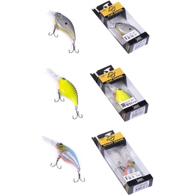 Набор воблеров LUCKY JOHN ORIGINAL PILOT-X 03 SET 3шт. LJVO-003SET