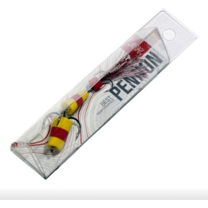 Приманка джиговая LUCKY JOHN PENNON 12 см, цвет Жел./крас./жел. В Блистере FB3001686