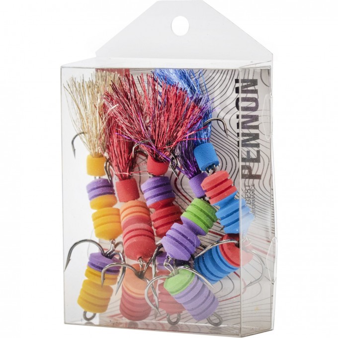 Приманка джиговая LUCKY JOHN PENNON BARBELLWORM MIX3 5шт. LJPB002-03