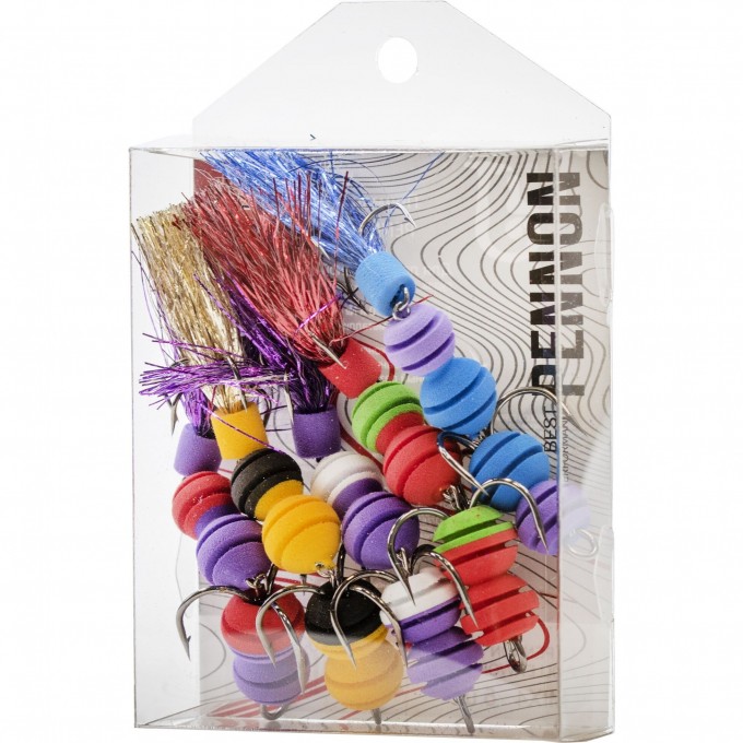 Приманка джиговая LUCKY JOHN PENNON ROLLERWORM MIX4 5шт. LJPB003-04