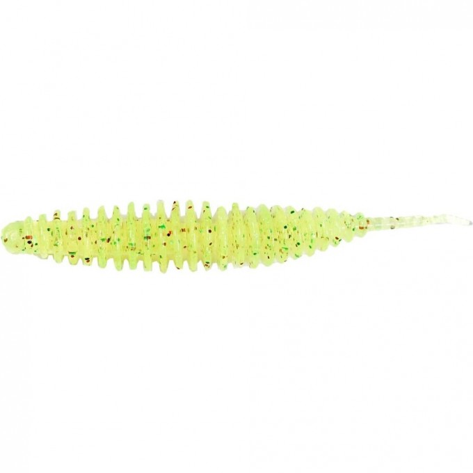 Слаги съедобные искусственные LUCKY JOHN PRO SERIES TRICK ULTRAWORM 2in (50 мм), цвет S15, 9шт 140193-S15