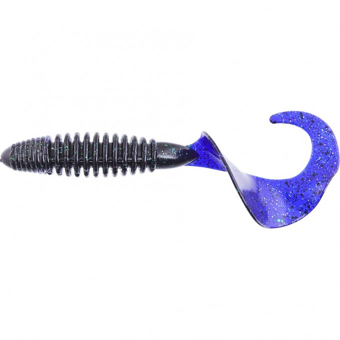 Твистеры съедобные искусственные LUCKY JOHN PRO SERIES CRUSHER GRUB 4.5 in (114 мм), цвет t52, 4шт 140158-T52