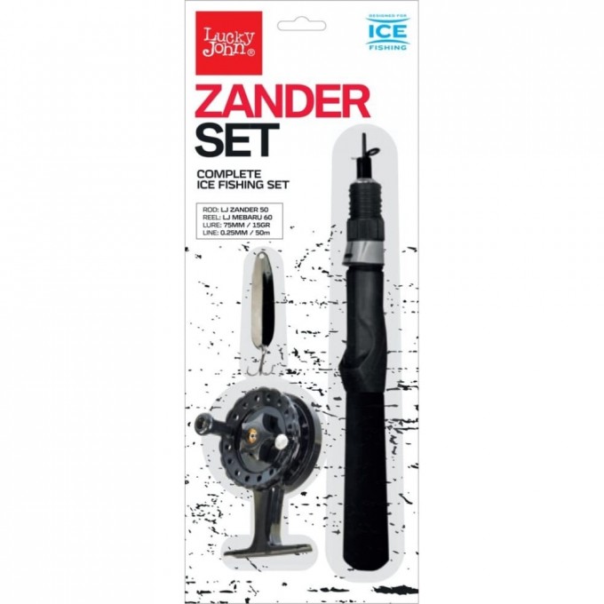 Удилище-комплект зимнее LUCKY JOHN ZANDER SET LJ123SET