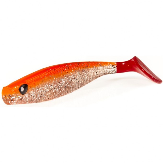 Виброхвост LUCKY JOHN 3D SERIES RED TAIL SHAD 5.0in (12,5 см)/PG32 3шт. 140427-PG32