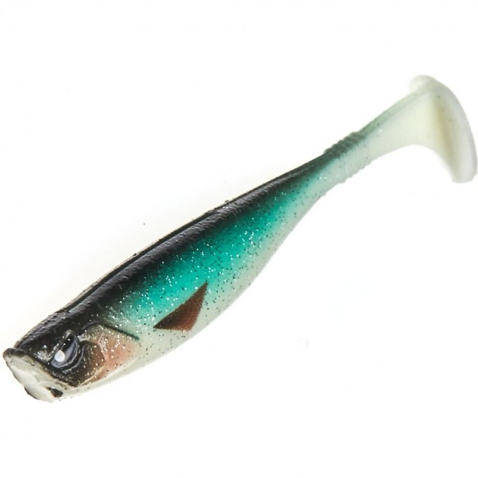 Виброхвост LUCKY JOHN BASARA SOFT SWIM 3D, 2.5in (63 мм), цвет PG07 70шт. BIGBOX B140402-PG07