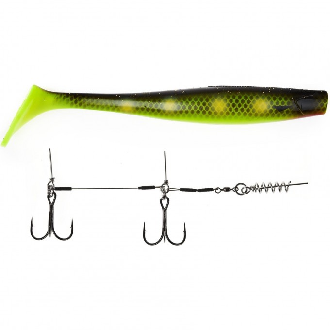 Виброхвосты LUCKY JOHN 3D BBS SERIES GIANT KUBIRA SWIM SHAD 10,3in (26,00)/PG18 1шт.+STINGER XL 140434SET-PG21
