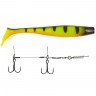 Виброхвосты LUCKY JOHN 3D SERIES GIANT KUBIRA SWIM SHAD 10,3in (26,00)/PG14 1шт.+STINGER XL 140434SET-PG14