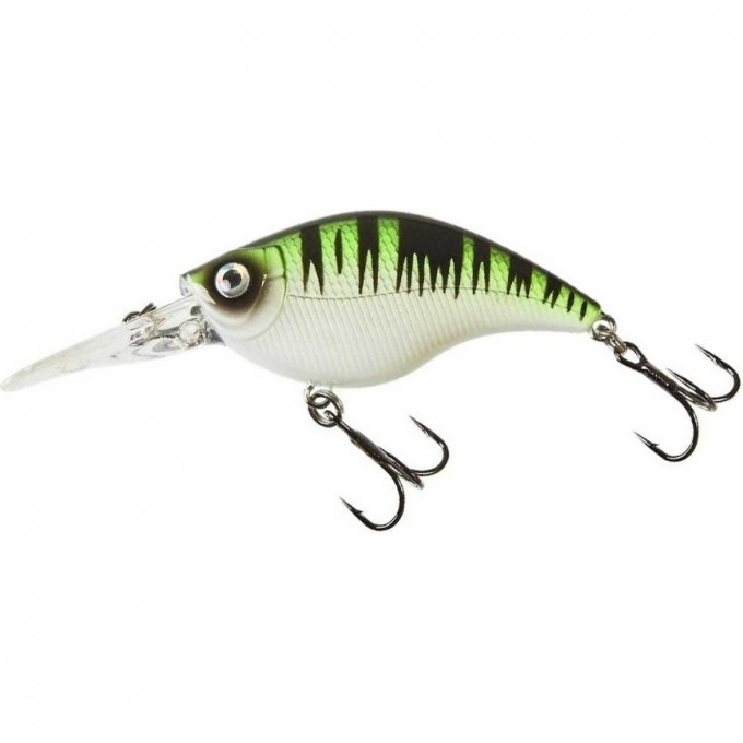 Воблер плавающий LUCKY JOHN ORIGINAL FLAT CRANK 6F 6 см, цвет A024, 11.5 г LJO1406F-A024