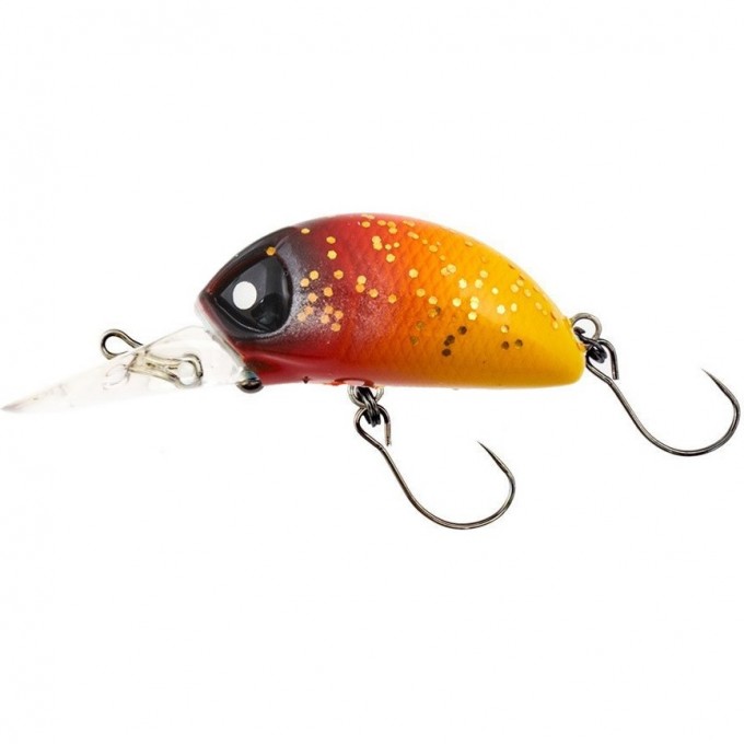 Воблер плавающий LUCKY JOHN PRO SERIES HAIRA TINY ATG 3,3 см, цвет 912 Shallow Pilot HATR33F-912