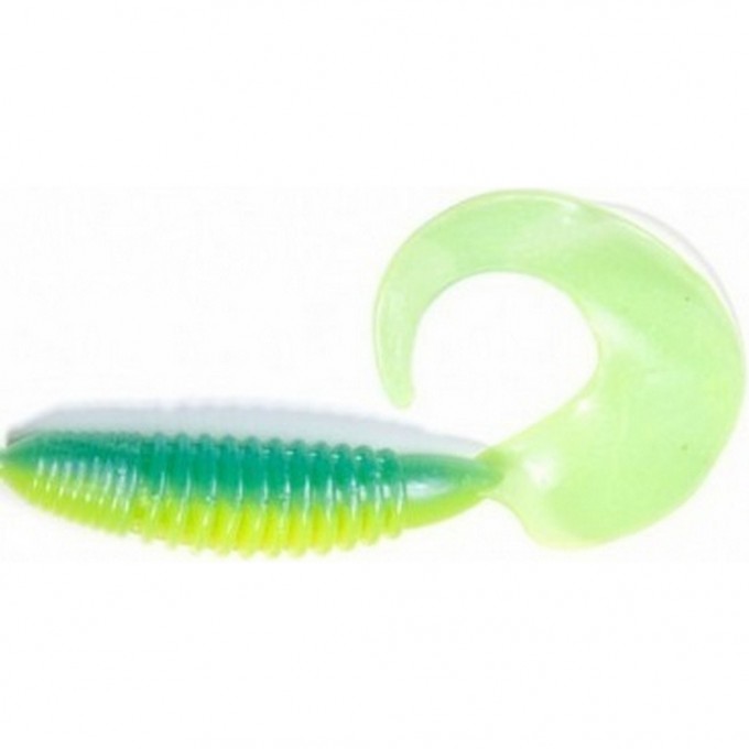 Твистеры съедобные искусственные LUCKY JOHN PRO SERIES CRUSHER GRUB 3.9 in (99 мм), цвет t57, 5 шт 140157-T57