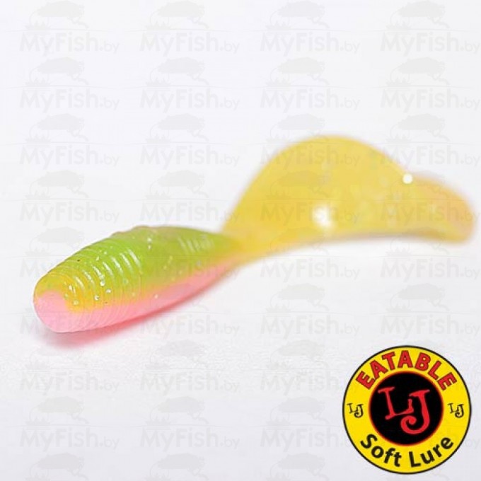 Твистеры съедобные LUCKY JOHN PRO SERIES J.I.B TAIL 2.0in (51 мм), цвет t42, 10 шт. 140122-T42