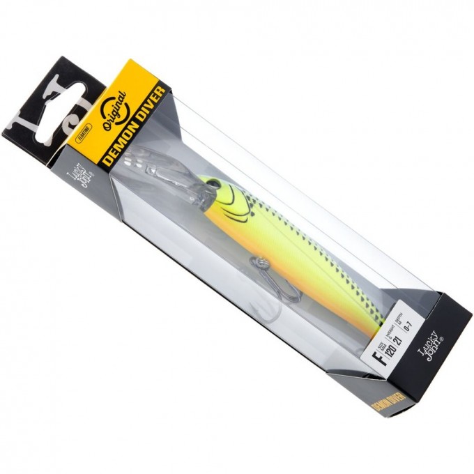 Воблер плавающий LUCKY JOHN ORIGINAL DEMON DIVER 12 см, цвет 012 LJO0212F-012