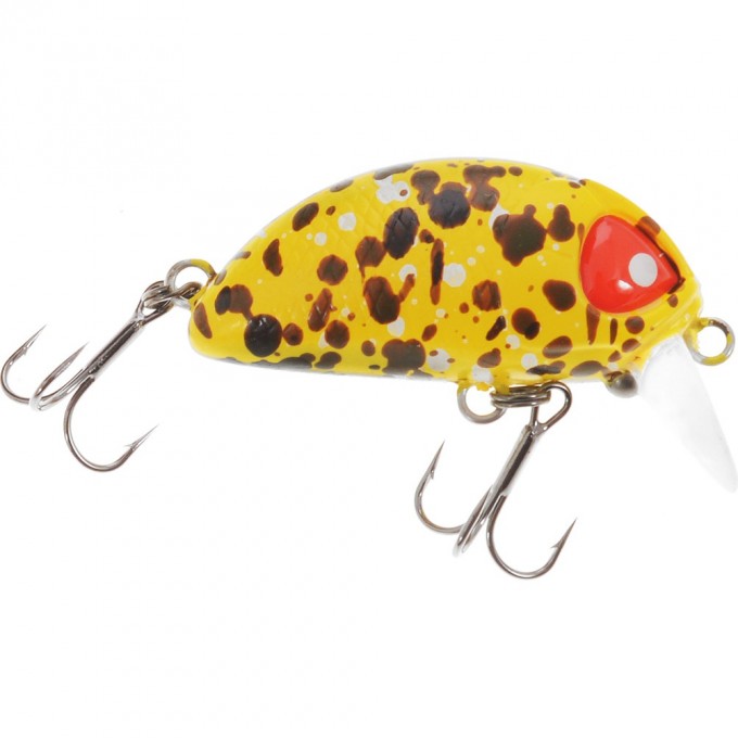 Воблер плавающий LUCKY JOHN PRO SERIES HAIRA TINY 3,3 см, цвет 506 Plus Foot HAT33LBF-506